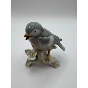 Vintage Otagiri Japan Porcelain Bird Figurine on Branch